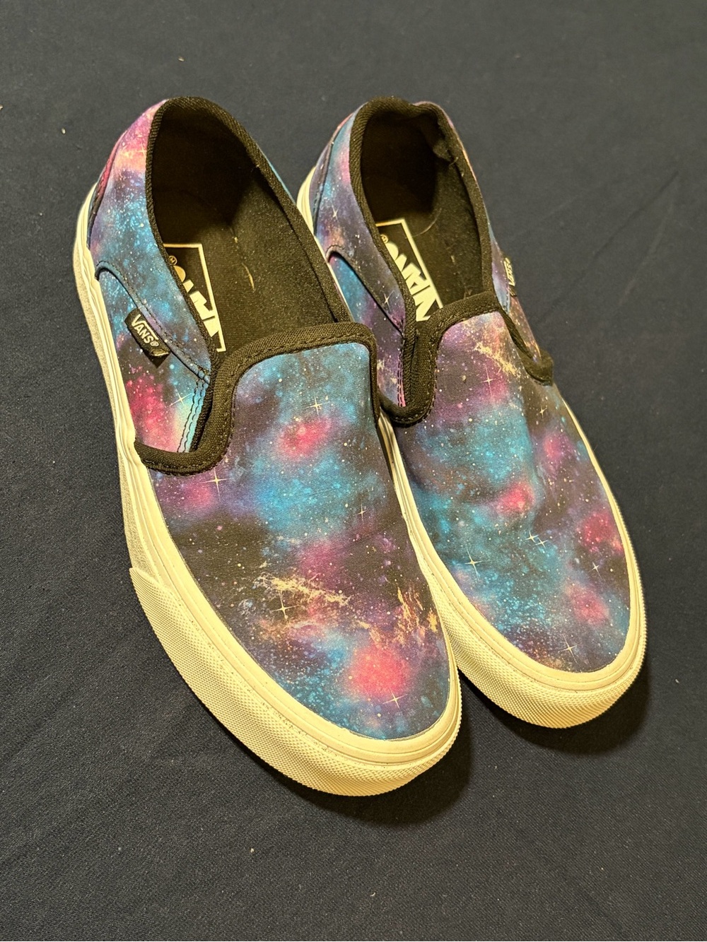 Vans Slip-On Sneakers in Galaxy Print